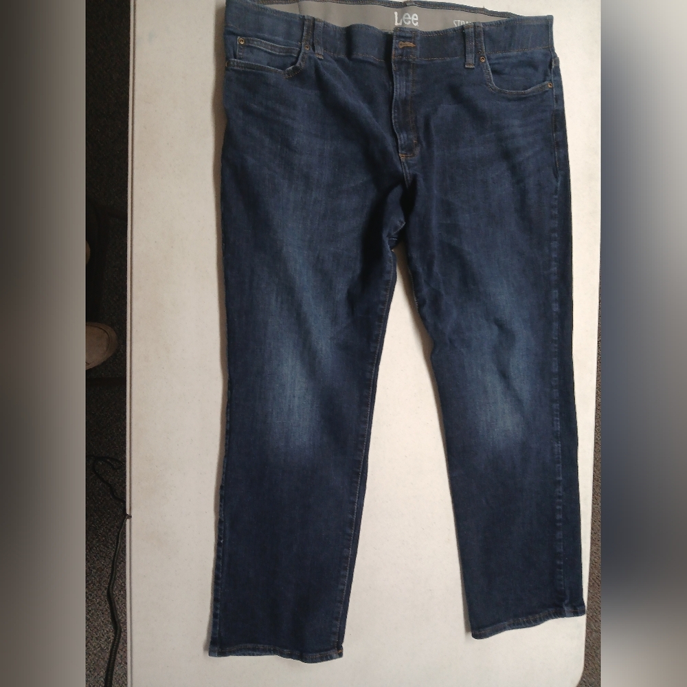 Lee Men's Darkwash Blue Jeans